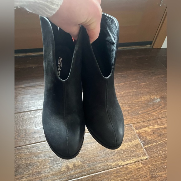 Antelope Black Ankle Booties Size 37 - Picture 13 of 14